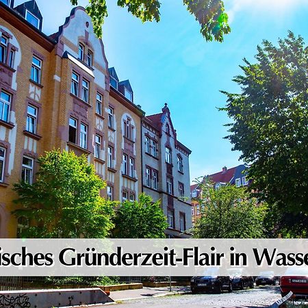 Stadtperle Am Plaetschernden Wasser - 50M2 2R Malerische Fewo In Top Lage Erfurt Luaran gambar